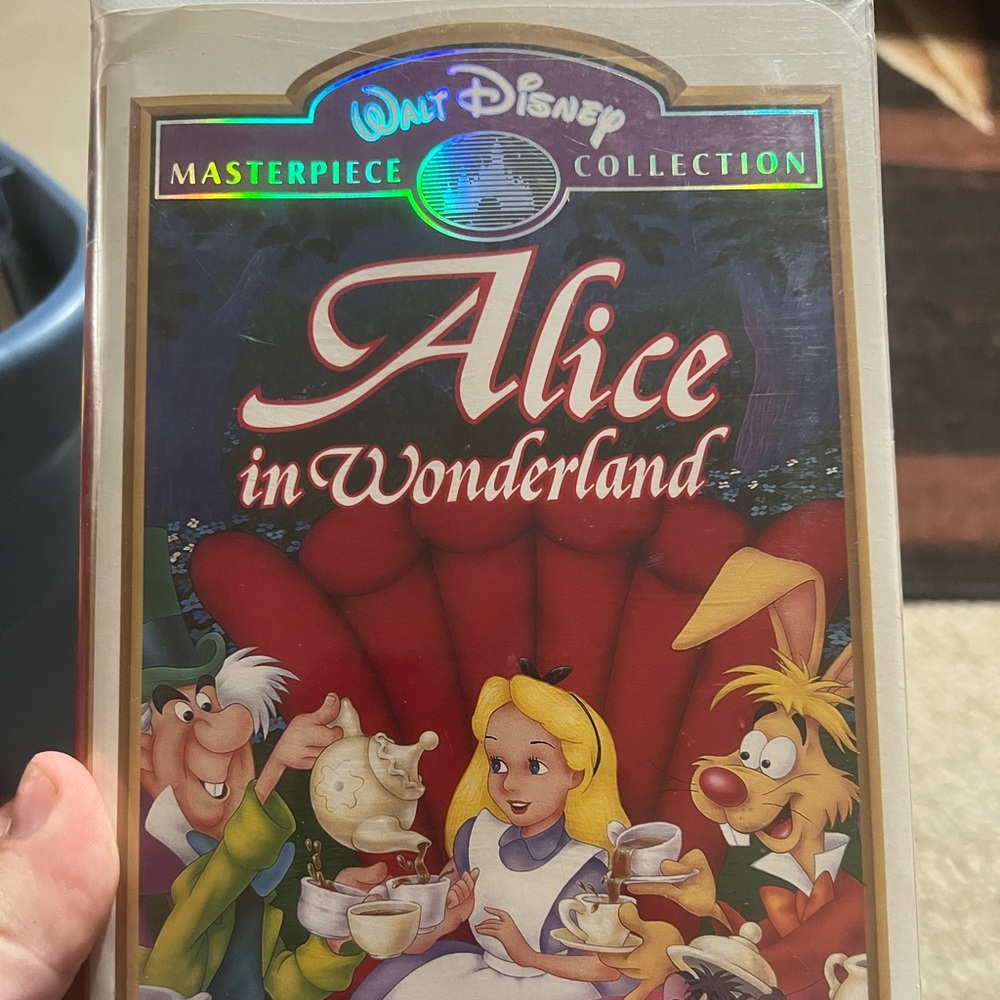 Rare Alice in wonderland vhs